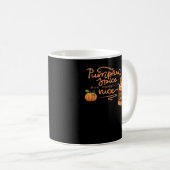 Pumpkin Gewürz und alles Nizza Fall Kunst mit PL Kaffeetasse (VorderseiteRechts)