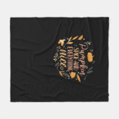 Pumpkin Gewürz und alles Nizza Fall Meme auf Bac Fleecedecke (Vorderseite (Horizontal))