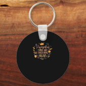 Pumpkin Gewürz und alles Nizza Fall Meme auf Bac Schlüsselanhänger (Vorderseite)