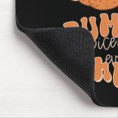 Pumpkin Gewürz und alles Nizza Fall Saison Wome Mousepad (Ecke)
