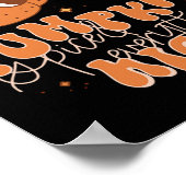 Pumpkin Gewürz und alles Nizza Fall Saison Wome Poster (Ecke)