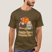 Pumpkin Gewürz und alles Nizza Herbst Herbst T-Shirt (Vorderseite)