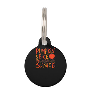 Pumpkin Gewürz und alles Nizza - Herbst Sl Haustiermarke