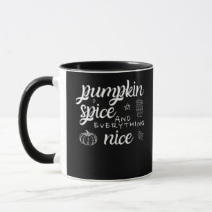 Pumpkin Gewürz und alles Nizza - Meme Herbst Qu Tasse