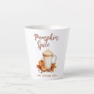 Pumpkin Gewürz und alles Nizza Milchtasse