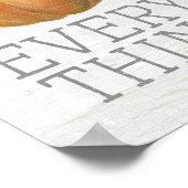 Pumpkin Gewürz und alles Nizza Poster (Ecke)