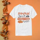 Pumpkin Gewürz und alles Nizza T-Shirt