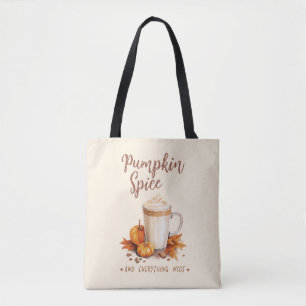 Pumpkin Gewürz und alles Nizza Tasche