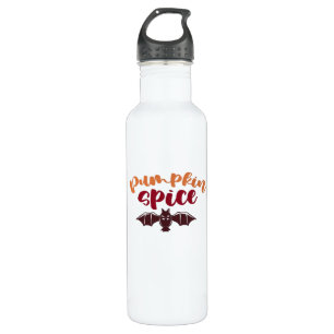 Pumpkin Gewürz und alles Nizza virale Slogan & Q Edelstahlflasche