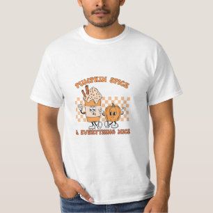 Pumpkin Gewürz und alles Nötige, gemütlicher Fall T-Shirt