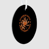 Pumpkin Gewürz und alles Nötige, Herbst-Cla Ornament (Vorderseite)