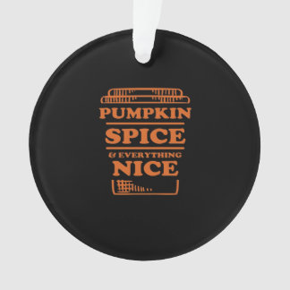 Pumpkin Gewürz und alles Nötige, Herbst des Des Ornament