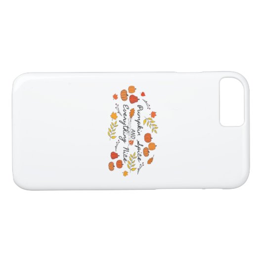 Pumpkin Gewürz und alles Nötige - Herbstleaves Case-Mate iPhone Hülle (Rückseite (Horizontal))