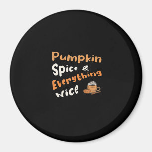Pumpkin Gewürz und alles Nötige Niedliche Pumpkin Magnet