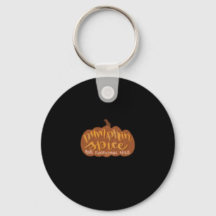 Pumpkin Gewürz und alles, was Nizza Fall hinunterf Schlüsselanhänger