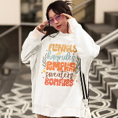 Pumpkin Gewürz und gemütliche Fall Vibes Sweater W Sweatshirt