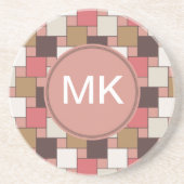 Pumpkin Gewürz Weave Muster Getränkeuntersetzer (Vorne)