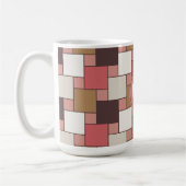 Pumpkin Gewürz Weave Muster Kaffeetasse (Links)