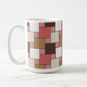 Pumpkin Gewürz Weave Muster Kaffeetasse (Links)