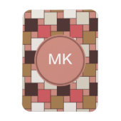 Pumpkin Gewürz Weave Muster Magnet (Vertikal)