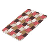 Pumpkin Gewürz Weave Muster Magnet (Linke Seite)