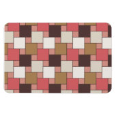 Pumpkin Gewürz Weave Muster Magnet (Horizontal)