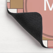 Pumpkin Gewürz Weave Muster Mousepad (Ecke)