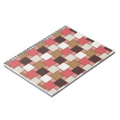 Pumpkin Gewürz Weave Muster Notizblock (Linke Seite)