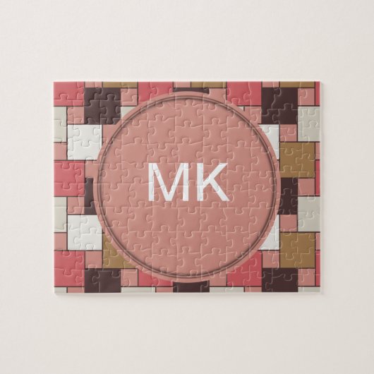 Pumpkin Gewürz Weave Muster Puzzle (Horizontal)