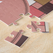 Pumpkin Gewürz Weave Muster Puzzle (Seite)