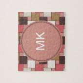 Pumpkin Gewürz Weave Muster Puzzle (Vertikal)