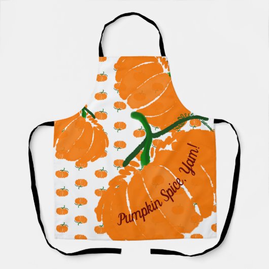 Pumpkin Gewürz, Yam! Schürze (Vorderseite)