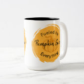 Pumpkin Gewürz Zwei-Tone-Kaffee-Tasse Zweifarbige Tasse (VorderseiteRechts)