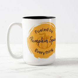 Pumpkin Gewürz Zwei-Tone-Kaffee-Tasse Zweifarbige Tasse