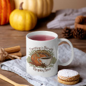 Pumpkin Gewürzcoffee Tasse Vintage Stilgestaltung