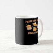 Pumpkin Gewürze alles Funny Herbst Kaffeetasse (VorderseiteRechts)