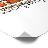 Pumpkin Gewürze Alles - Funny Holiday Design Poster (Ecke)