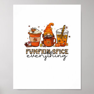 Pumpkin Gewürze Alles - Funny Holiday Design Poster