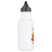 Pumpkin Gewürze alles - Latte & Herbstblätter Edelstahlflasche (Links)