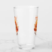 Pumpkin Gewürze alles - Latte & Herbstblätter Glas (Links)