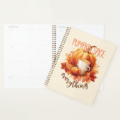 Pumpkin Gewürze alles - Latte & Herbstblätter Planer (Anzeige)