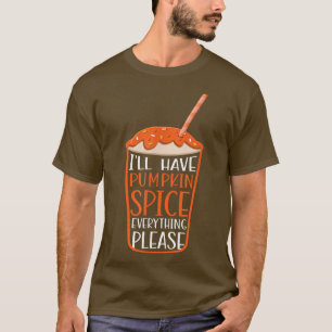 Pumpkin Gewürze alles liebt Herbst Saison T-Shirt