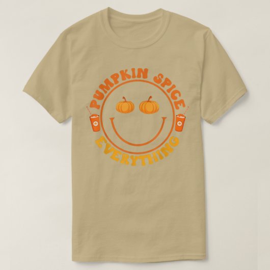 Pumpkin Gewürze alles Lover Niedliche Herbstsaison T-Shirt (Design vorne)