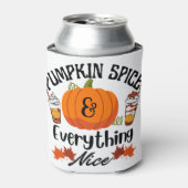 Pumpkin Gewürze alles schön Dosenkühler (Kanne Vorderseite)