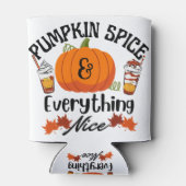 Pumpkin Gewürze alles schön Dosenkühler (Rückseite)