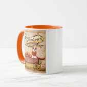 Pumpkin Gewürze Tasse Herbst Ernte Geschenk (Vorderseite Links)
