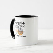 Pumpkin Gewürze und alles Gute Niedlich & Funny Tr Tasse (Vorderseite Links)