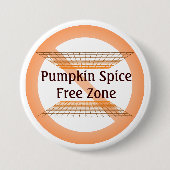 Pumpkin Gewürzfreie Zone Button (Vorderseite)