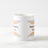 Pumpkin Gewürzfreie Zone Kaffeetasse (Mittel)