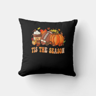 Pumpkin Gewürzfußball der Jahreszeit Kissen